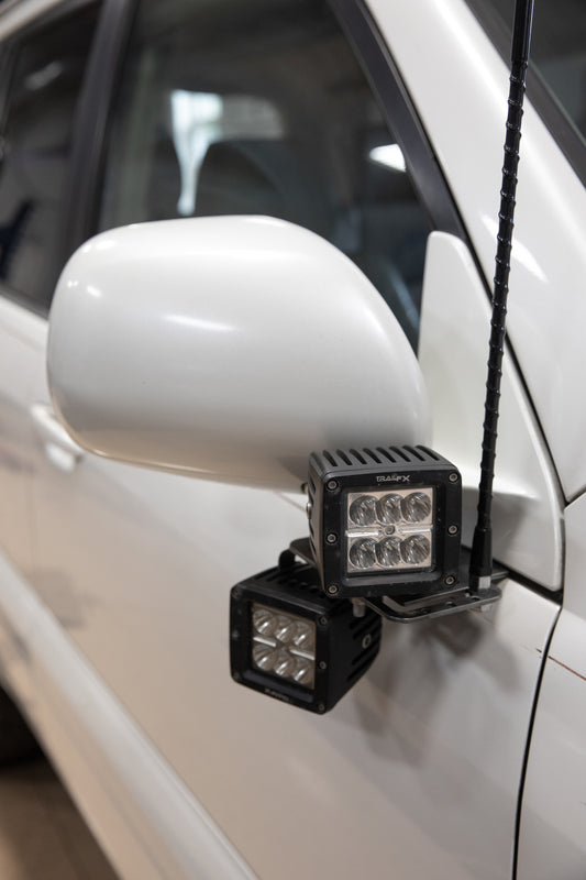 03-09 Lexus GX470 Ditch Light Antenna Mirror Mounting Brackets