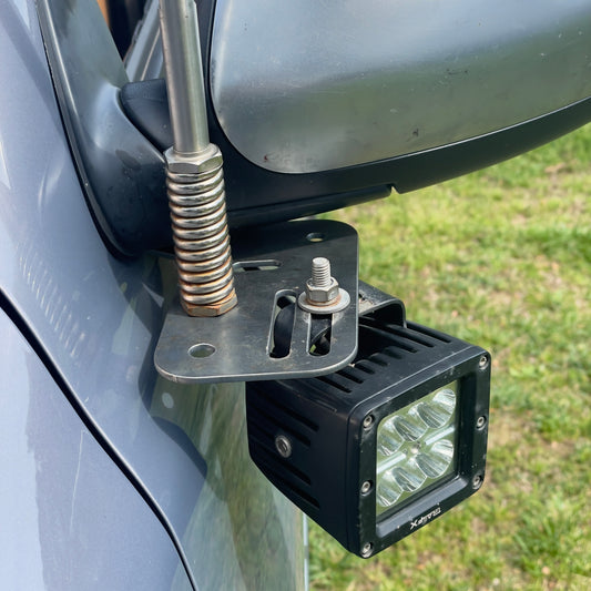 1st Gen Toyota Tundra Mirror Ditch Light Antenna mounting Brackets